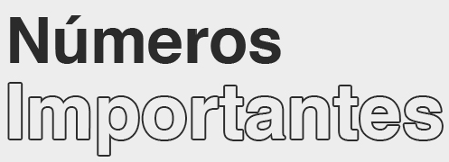 Números importantes